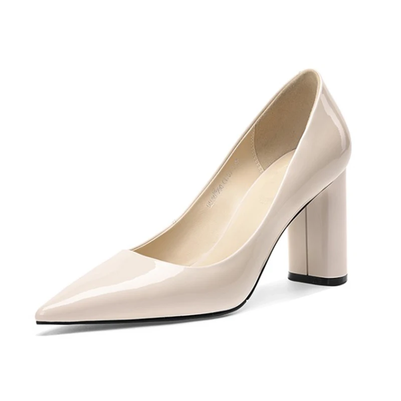 MLJUESE/женские туфли лодочки из коровьей кожи в римском стиле Цвет СЕРЫЙ Женские на