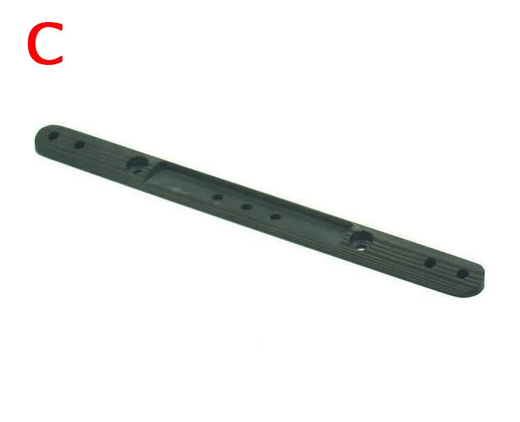 Бесплатная доставка 3 мм углеродное волокно Тормозная полоска Передняя верхняя