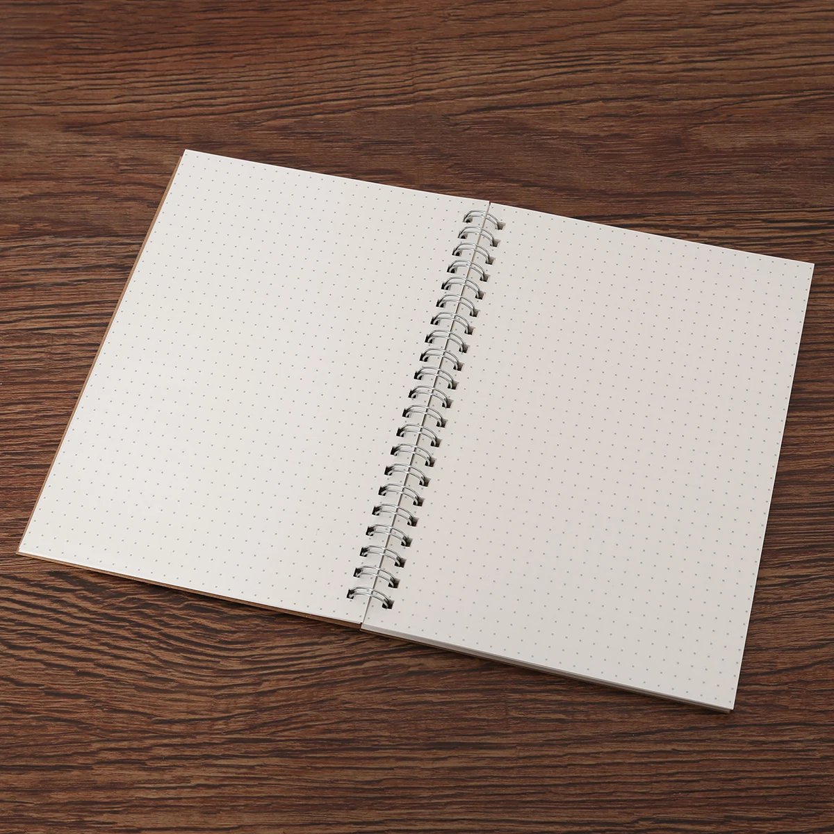Bullet Cardboard Journal блокнот в твердом переплете Стильный блокнот А5 точка сетка спираль Белая бумага для ежедневного планирования заметок
