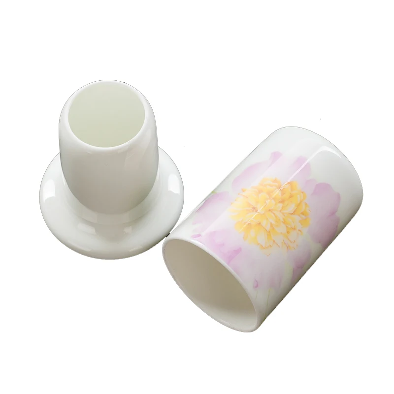 Bone China Tableware Export Korea Pastoral Elegant Attachment Creative Ceramic Toothpick Holder Household Box LO95613 |