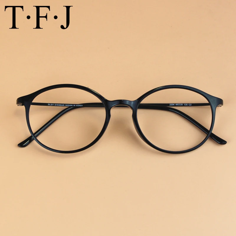 TFJ новый стиль мужские и женские модные винтажные очки оправа оптика прозрачные