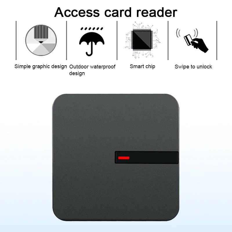 OULET длинный RFID считыватель 125 кГц/13 56 МГц Бесконтактная карта смарт-карта