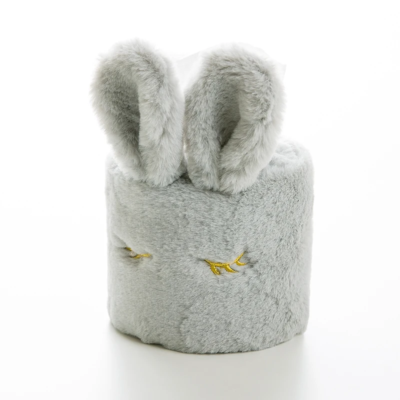 Stlye C4 Автомобильный держатель tissue box boite a mouchor papel higienico divertido porta guardanapo Милая туалетная бумага Япония стиль плюшевые съемные - Цвет: Stlye C4