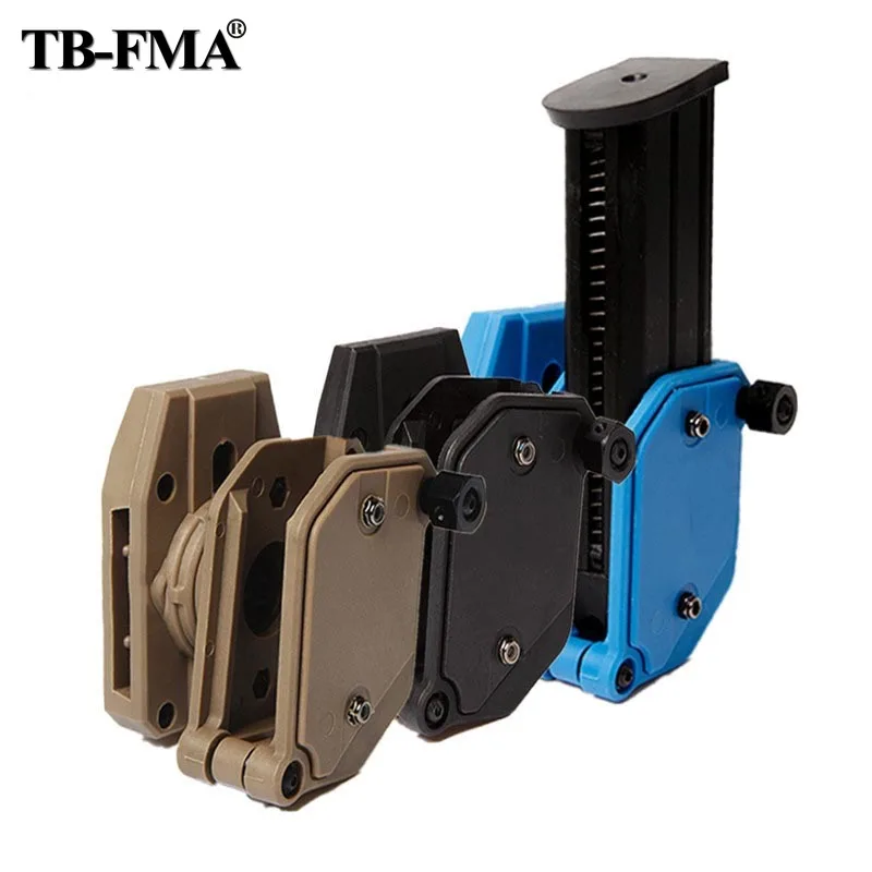 

TB-FMA IPSC USPSA IDPA Competition Shooting Tactical Multi-Angle Adjustment Speed Pistol Magazine Pouch Mag Holster Holder