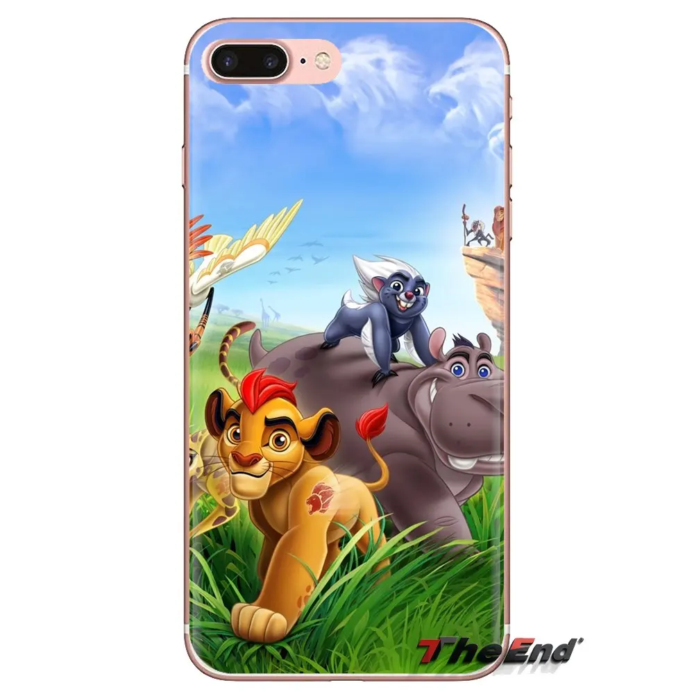 The Lion Guard Soft Transparent Shell Covers For LG Spirit Motorola Moto X4 E4 E5 G5 G5S G6 Z Z2 Z3 G2 G3 C Play Plus Mini |