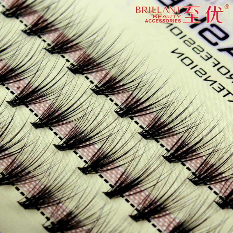 20 шт./узел индивидуальные черные искусственные ресницы инструмент для
