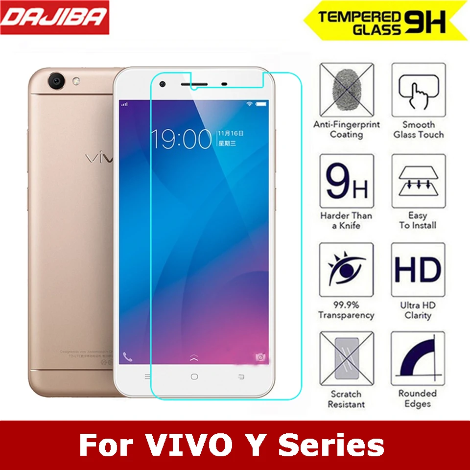 9H 2.5D Закаленное стекло для VIVO Y71 Y66 Y67 Y31 Y33 Y35 Y37 Y51 Y53 Y55 защитная пленка