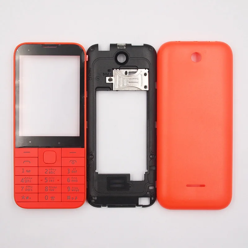 BaanSam Красочный корпус чехол для Nokia 225 N225 с арабской клавиатурой