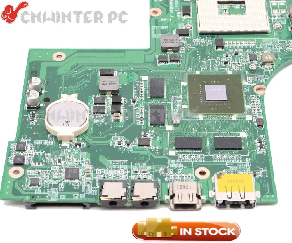Материнская плата NOKOTION DAV03AMB8E0 для ноутбука Dell Inspiron 17R N7110 материнская HM67 DDR3 GT525M 1 Гб