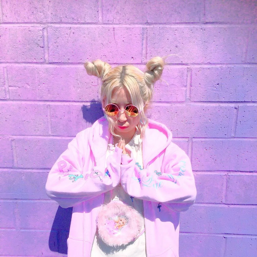Молящийся японский Harajuku милый женский Повседневный зимний длинный рукав толстовка с капюшоном и куртка на молнии 2 стиля 3 цвета