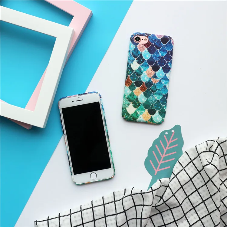 5 шт. чехлы для iPhone X с изображением чешуи русалки|case for iphone|cases wholesalecase |