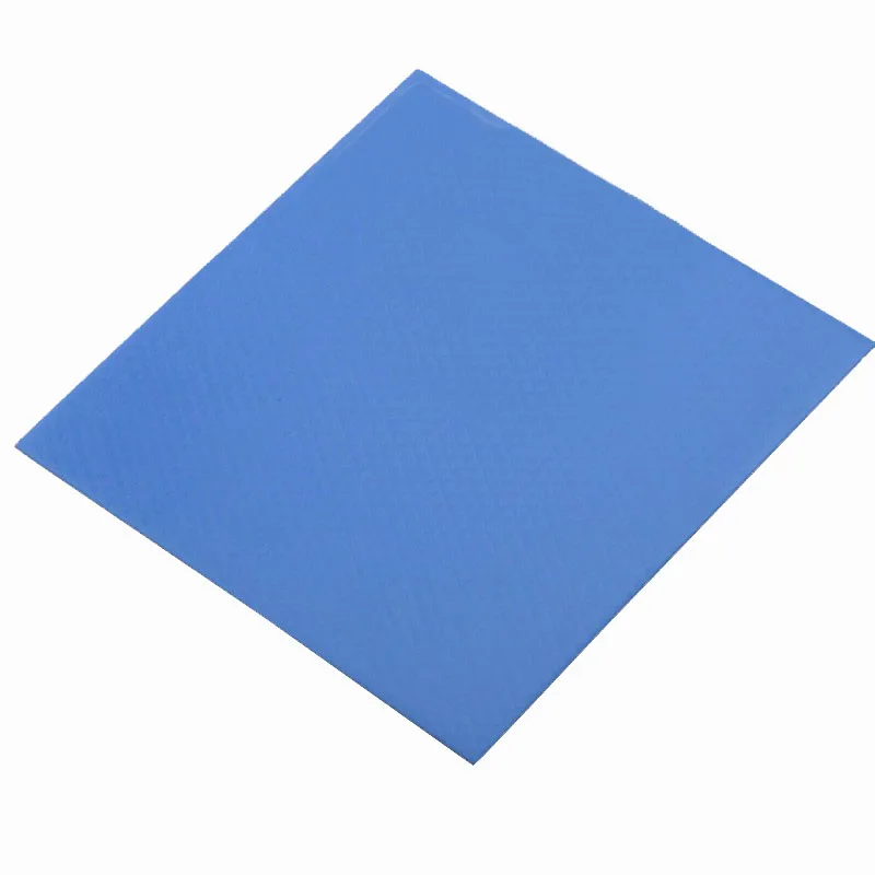 Синие силиконовые термопрокладки толщина 1 шт. 100x100x1 0 мм|silicone thermal pad|thermal padthermal