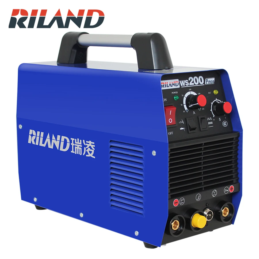 RILAND WS200P дуговой сварочный аппарат TIG Pulse многофункциональный портативный