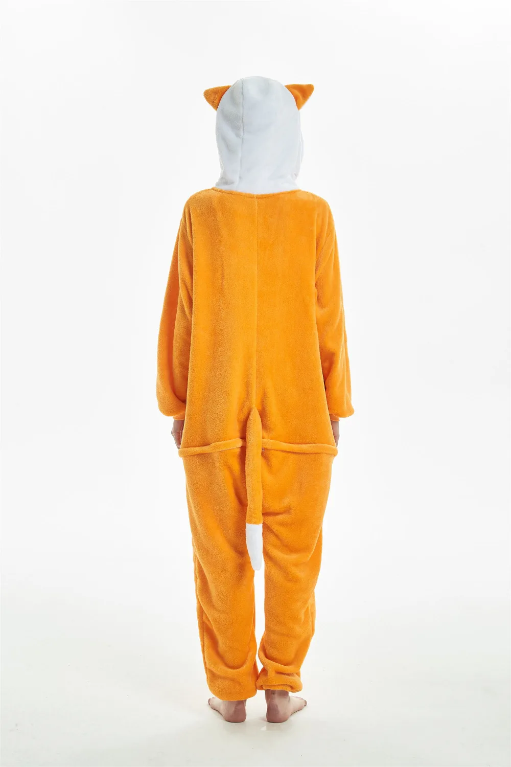 Новые фланелевые пижамы с лисой комбинезоны зимние каваи аниме толстовки