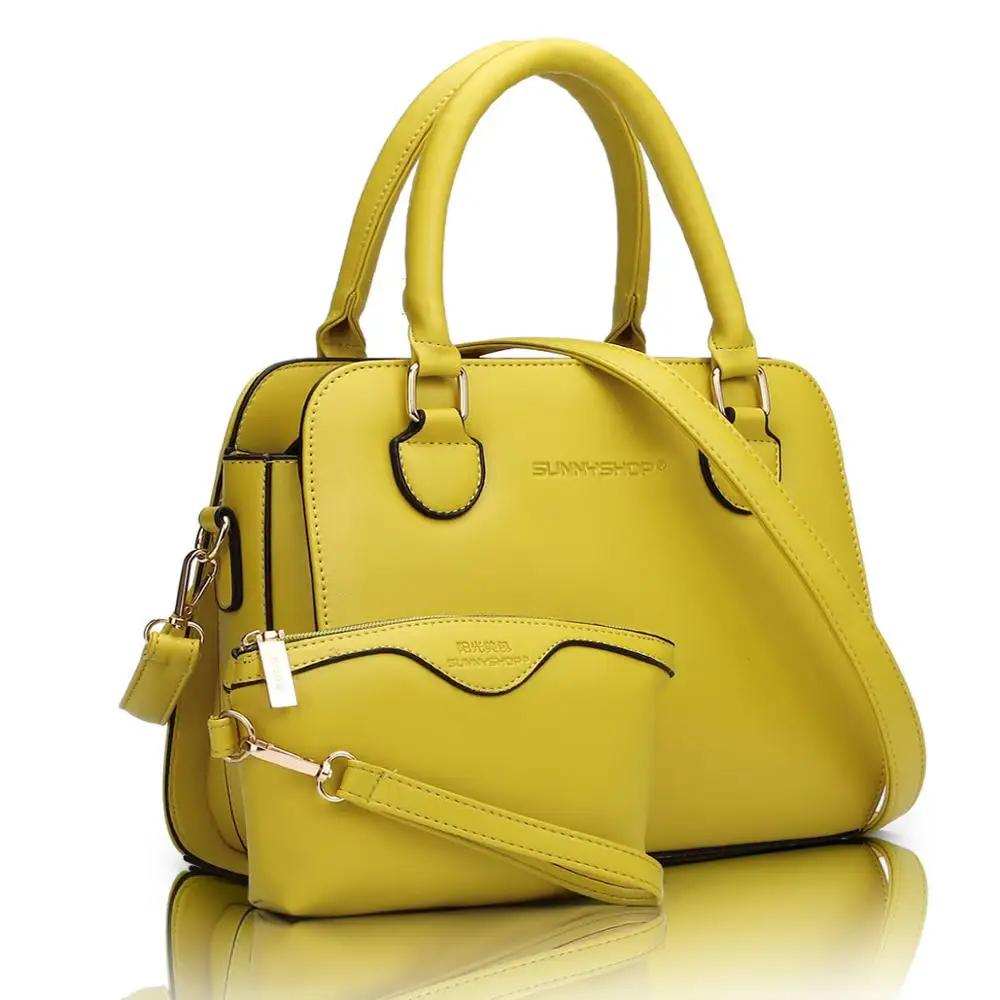 Высокое качество 2 сумки/комплект женские сумки через плечо высококачественные