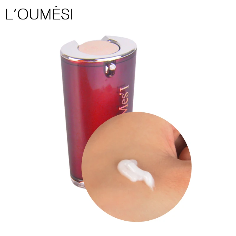 Лоумеси макияж праймер Лицо Гладкое питательное увлажнительное средство естественное осветление легко впитывается Носите 30мл макияжа на.