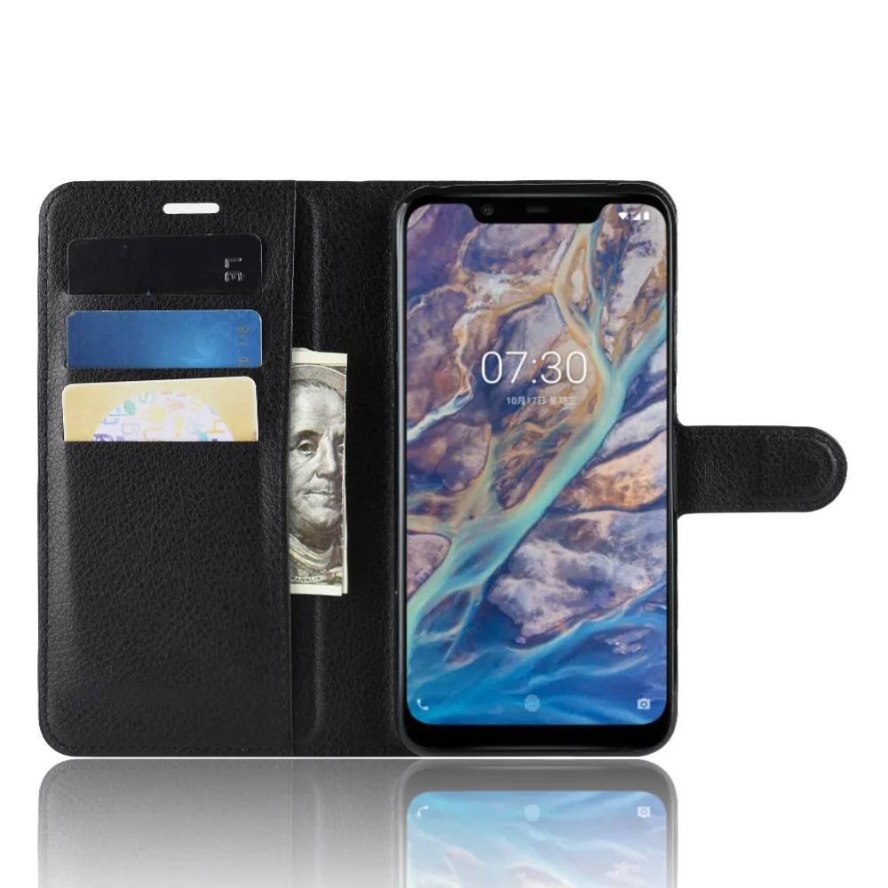 Для Nokia 8 1 2018 Чехол Флип 6 18 PU кожаный бумажник чехол Funda Couqe для TA-1119 TA-1128 Phoenix Nokia8.1 |