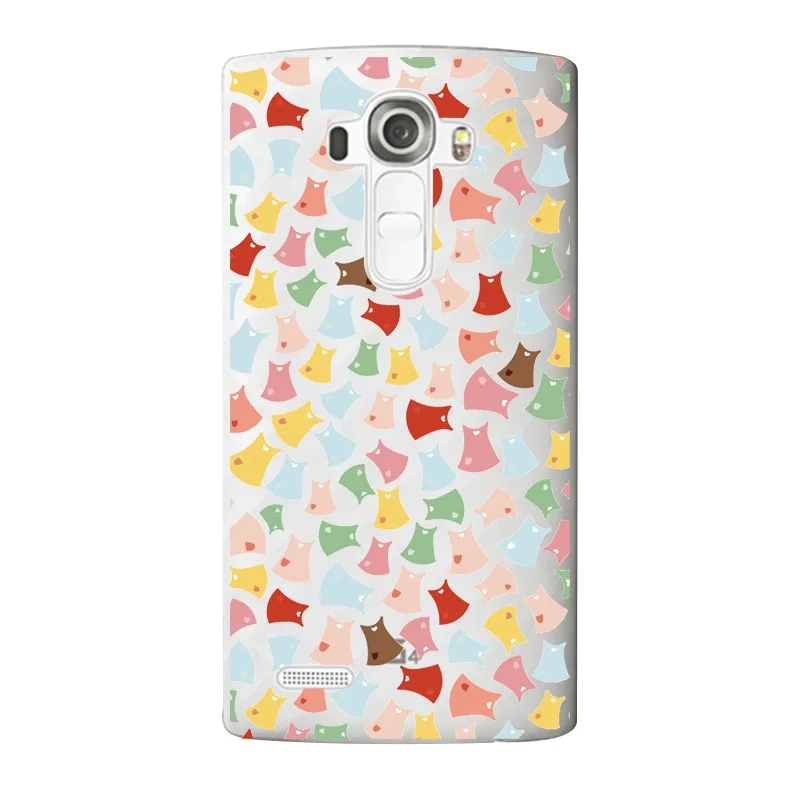Мягкий прозрачный чехол для телефона из ТПУ с грибами LG G3 G4 G5 V10 K3 K4 K5 K8 K10 2017 Google Nexus