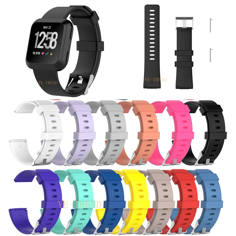 DHL 50 шт. Новое поступление для Fitbit Versa браслет ремешок Смарт часы мягкий часов