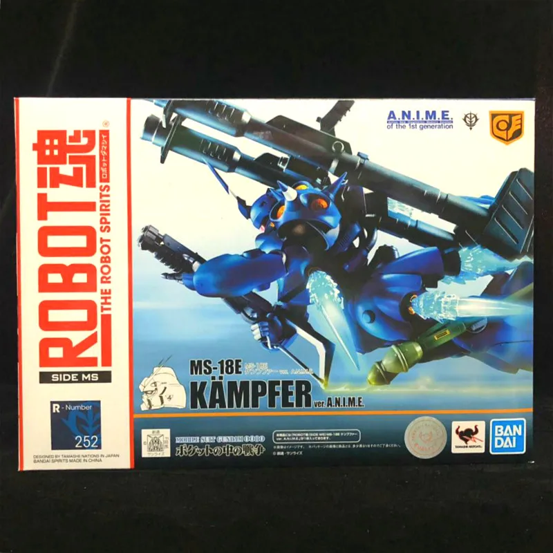 100% оригинальный робот-спирт BANDAI Tamashii нациями No.252 экшн-фигура-MS-18E Kampfer ver. А. Н. И. М.