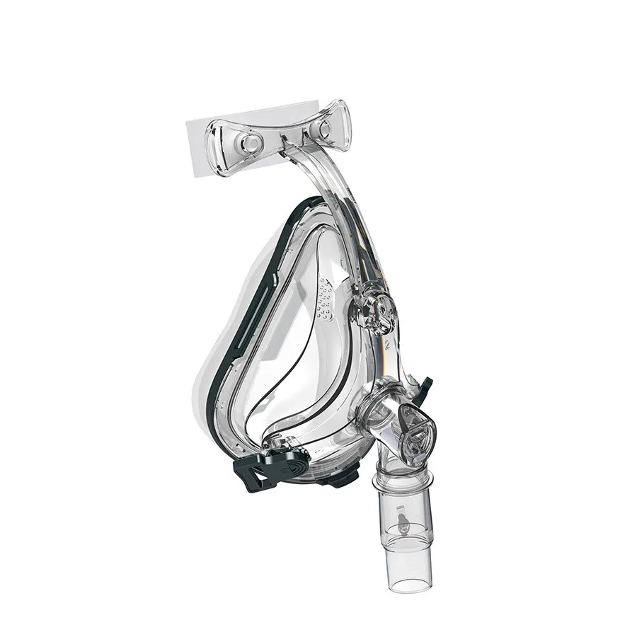FM1 маска для лица для храпа применяется к медицинской CPAP BiPAP силиконовый гелевый Материал Размер/М/Л с зажимом для головного убора