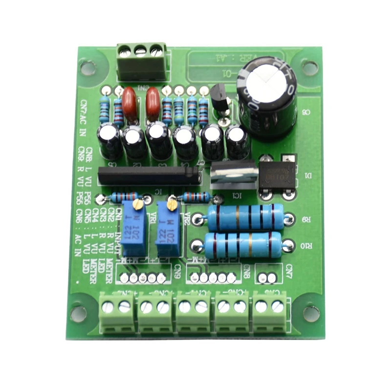 Dual Stereo VU Meter Driver Board Amplifier DB Audio Level AC 12V Input Backlit | Обустройство дома