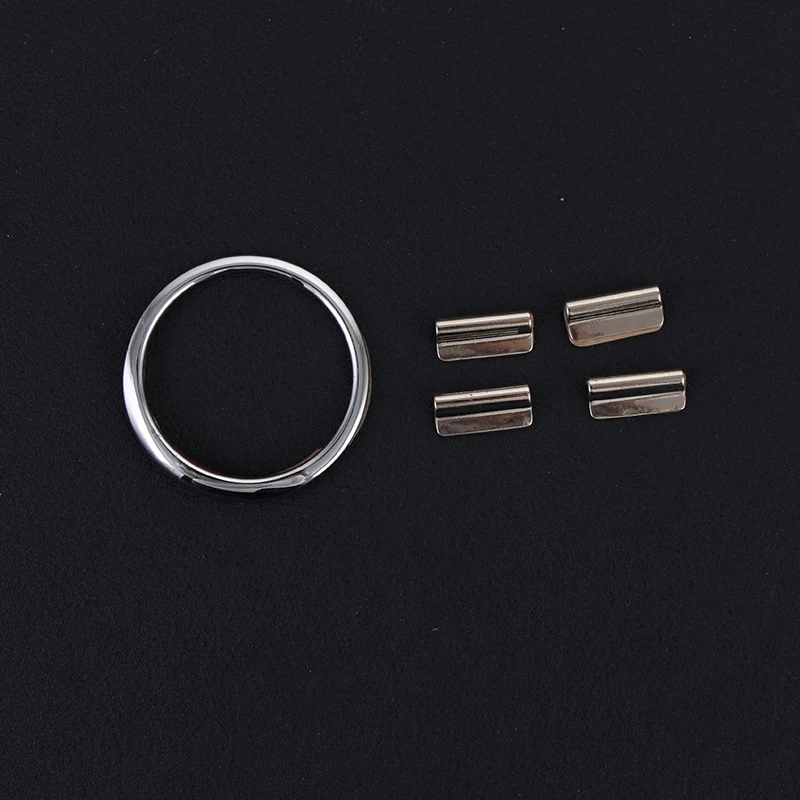 Стайлинг автомобиля кнопка для подъема окон хромированное кольцо с блестками