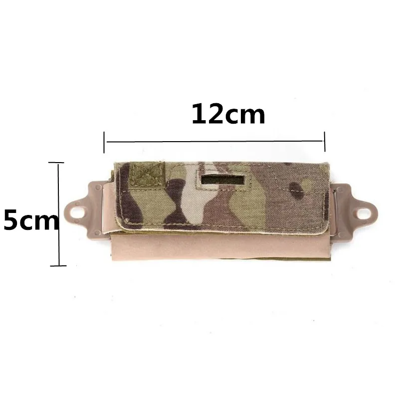 Airsoft тактический шлем карман-противовес вес сумка аксессуар для OPS Fast BJ PJ MH MICHf шлем очки клип