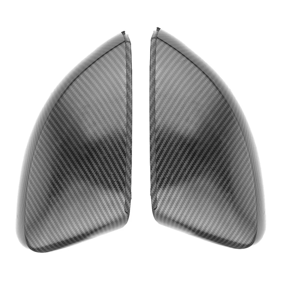 Carbon fiber Для Audi A3 S3 8 V RS3 сторона боковое зеркало крышки(углеродного волокна и черный глянец) заменить 2013 - Цвет: Carbon fiber
