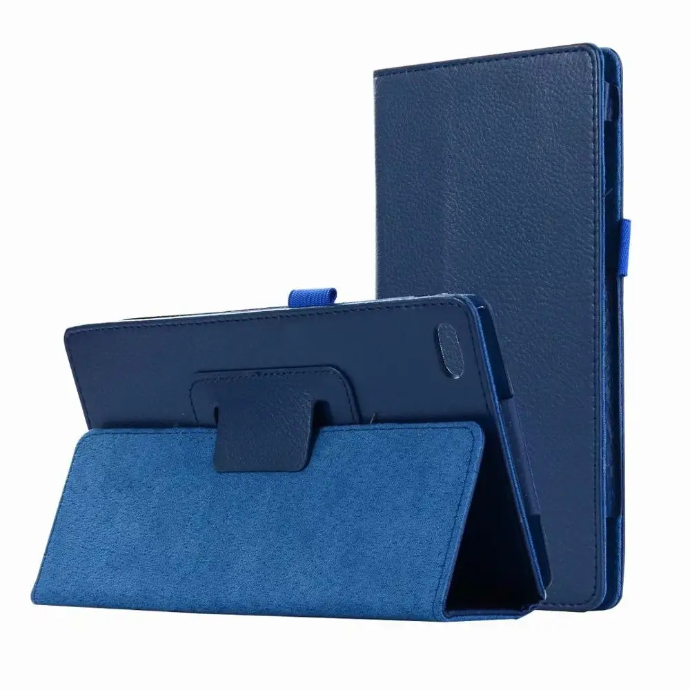 Dark Blue Из искусственной кожи чехол для lenovo tab 7 Essential TB-7304F/I/X Tab 4 основных 7304F 7304I 7304 7504 чехол подставка Защитная крышка чехол - Цвет: Dark Blue