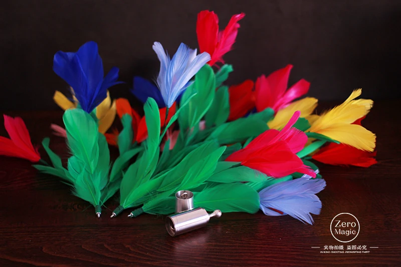 Бесплатная доставка профессиональный волшебный трость к цветку фокусы для