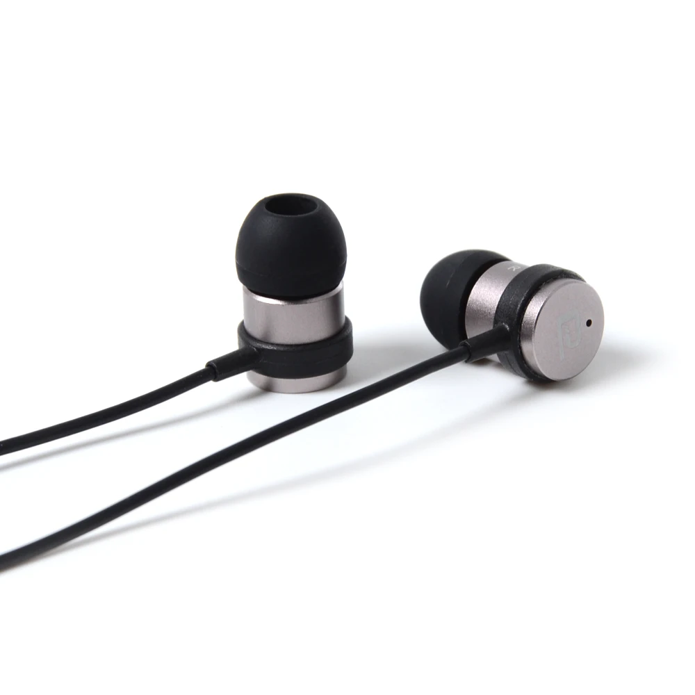 nicehck ezaudio D4 в ухо наушник 10 мм титанирования диафрагмы динамический блок металлические наушники HiFi наушники вкладыши с микрофоном