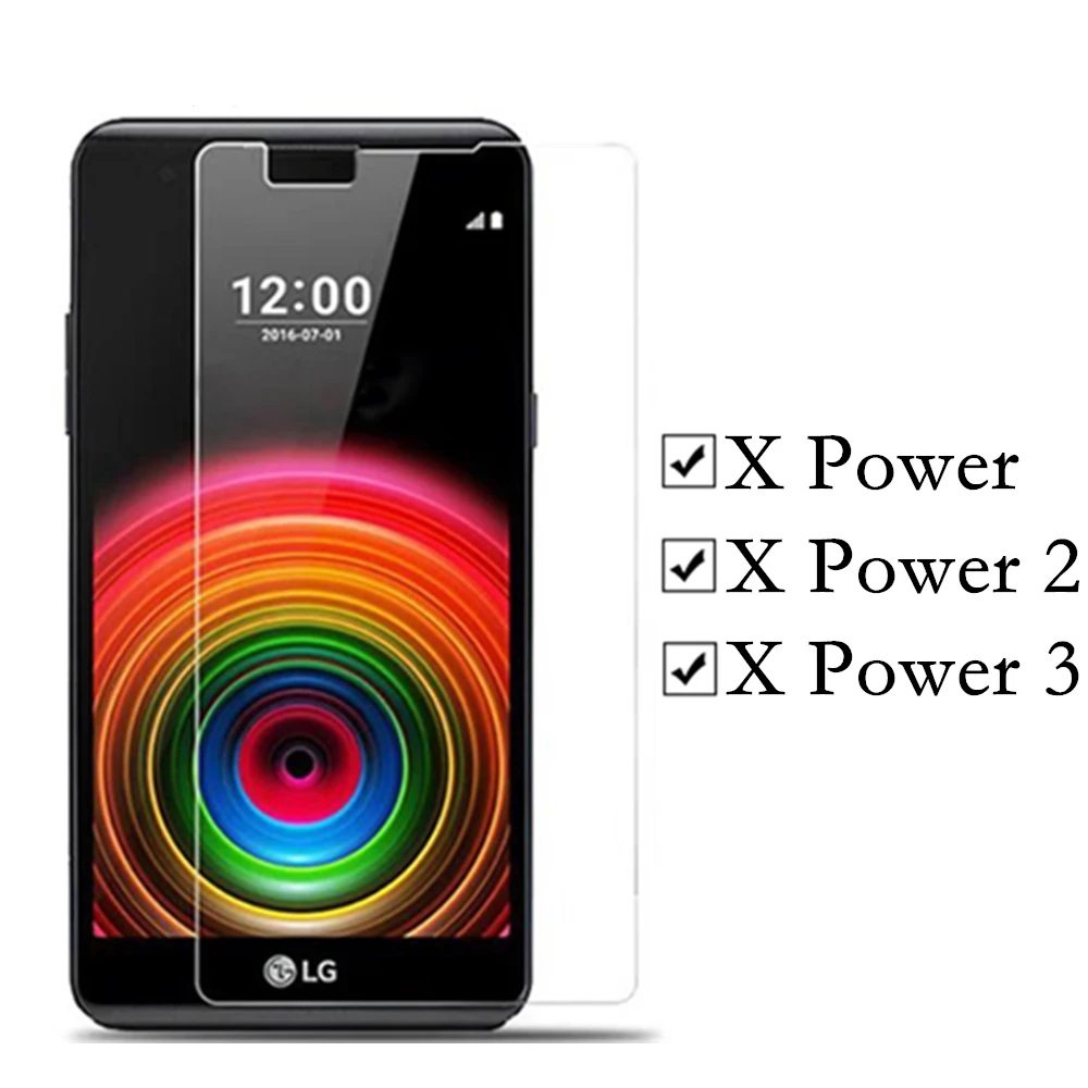 Защитное стекло для LG X power Защитное стекло для экрана X power 2 3 X power 2 9H Glas Закаленное стекло пленка Verre Tremp