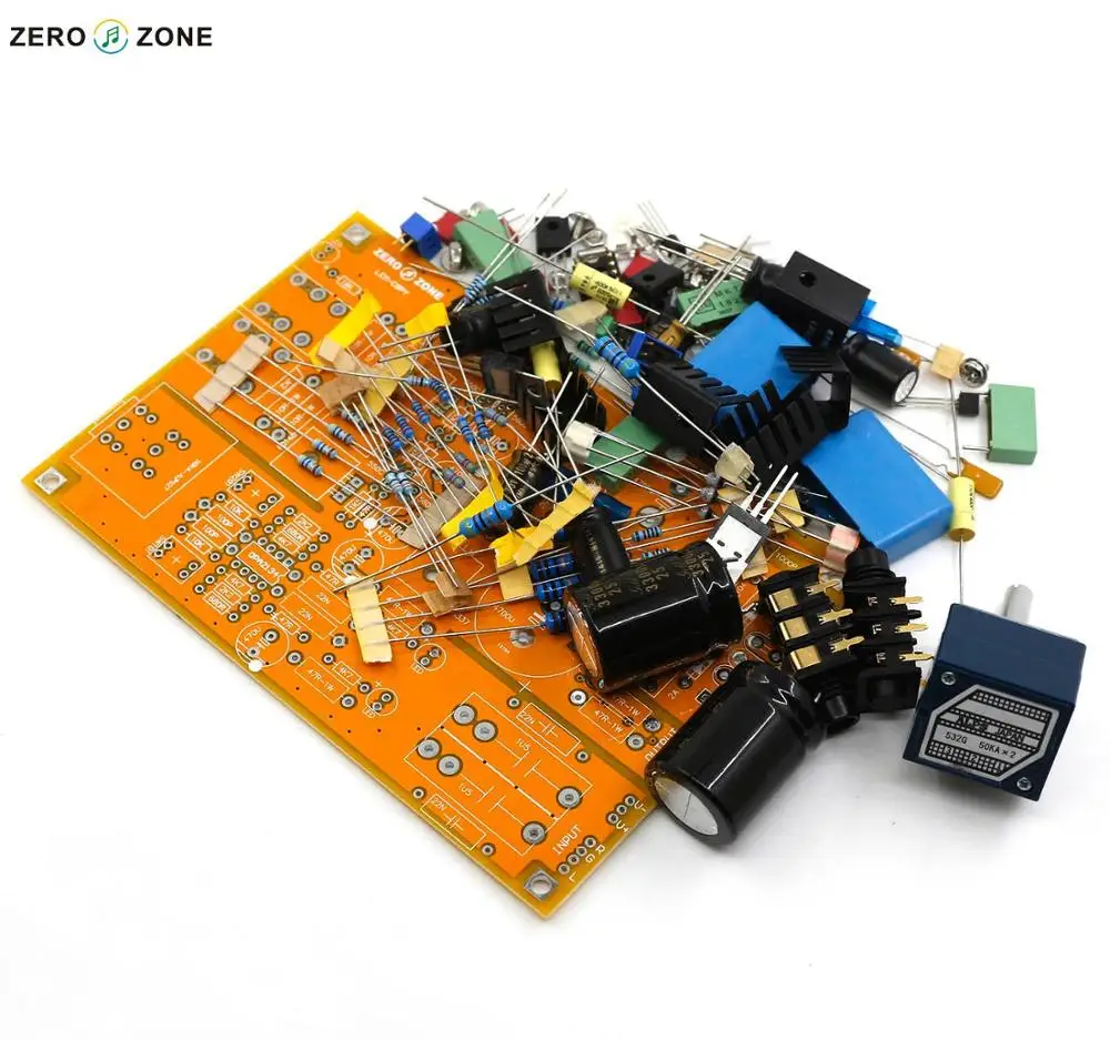 GZLOZONE Модернизированный усилитель для наушников комплект набор предусилителя