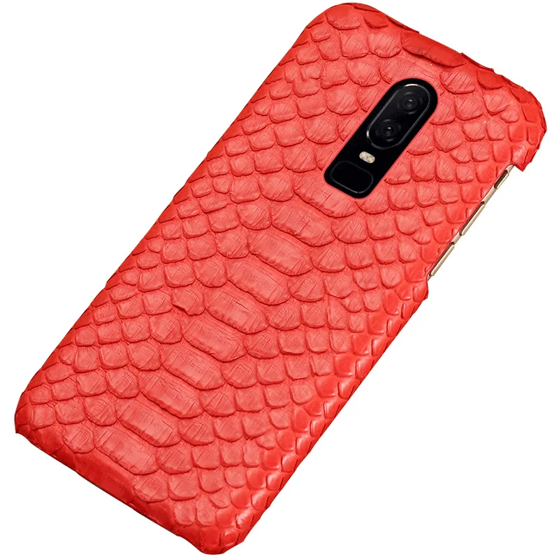 Чехол для телефона из натуральной кожи питона для Oneplus 7, 6, 5, 5, 3, 3, роскошная задняя крышка Marvel Snakeskins для One plus, 7 Pro Armor