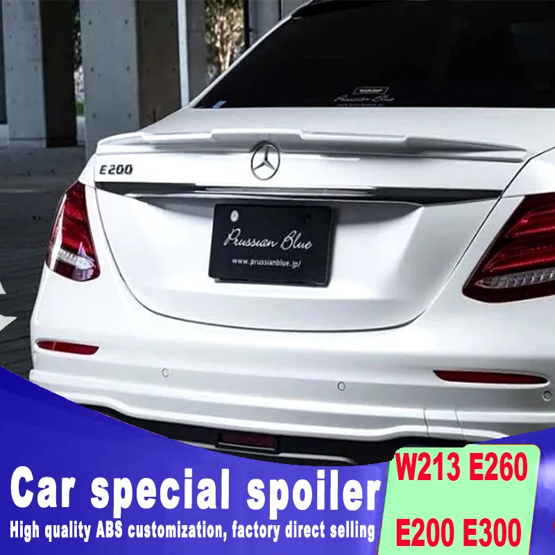 Новый Стиль 2016 2017 2018 для benz w213 E260 E200 E300 режимы спойлер задний багажник заднее