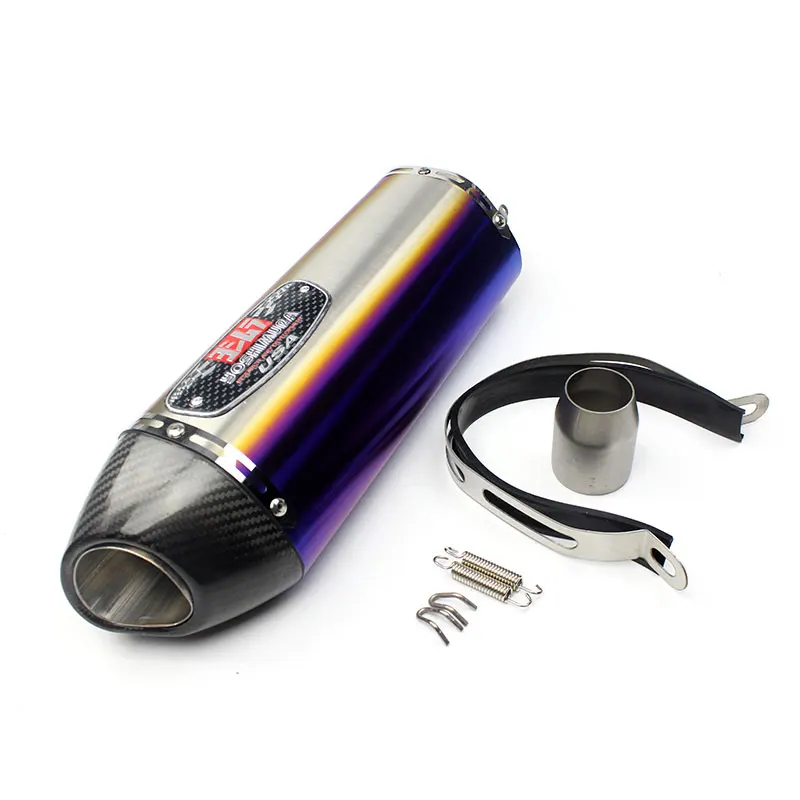 51 мм Akrapovic глушитель мотоцикла Scarico Escape Moto Универсальная труба дБ убийца для Yoshimura