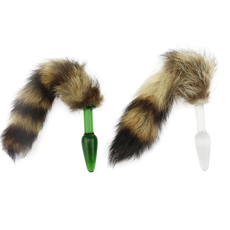 Стеклянная пробка длинная Анальная секс-игрушка/пробка для ролевых игр косплея