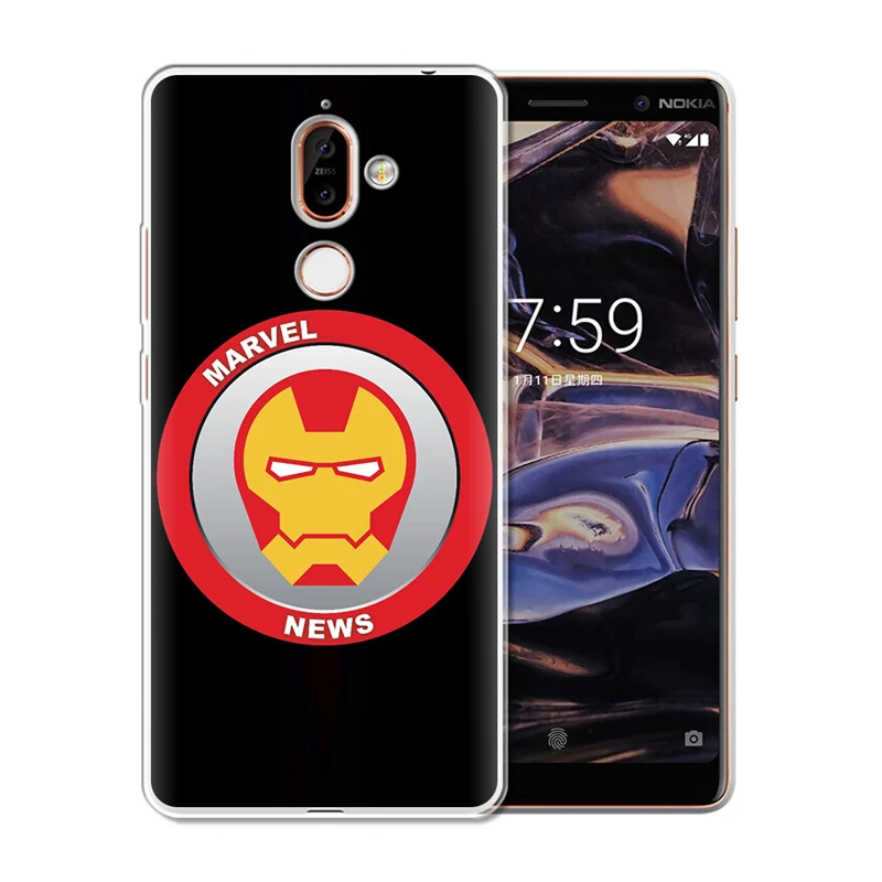 Чехол с Бэтменом джокером фламинго для Nokia 1 3 5 8 6 2 7 Plus 9X6 2018X7X3 |