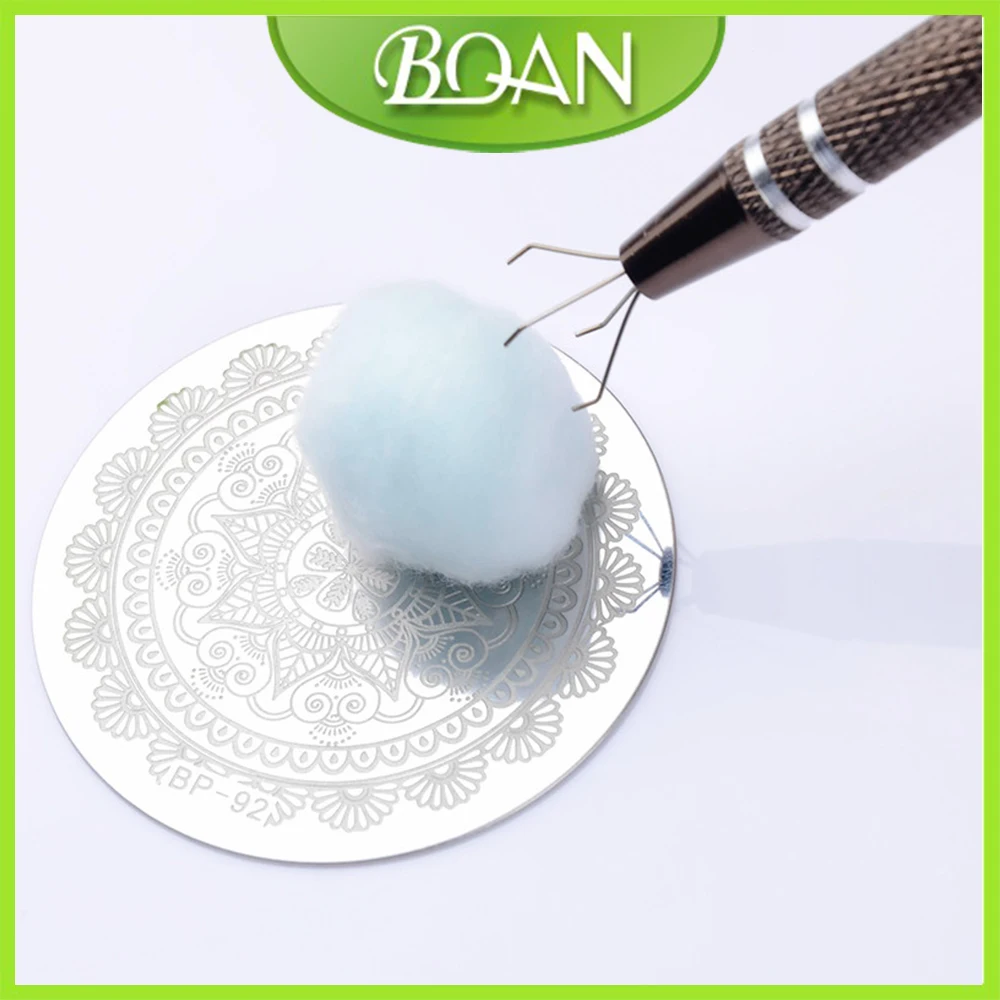 BQAN 1 шт. инструменты для маникюра из сплава с хлопковым штемпелем|nail tools|bqan nail artbqan |