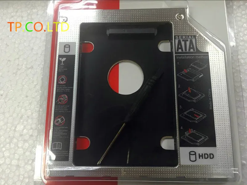 

Переходник для оптического жесткого диска 9,5 мм, для второго жесткого диска SATA, чехол для лотка для HP 250, 255, 350, 355, G1, G2