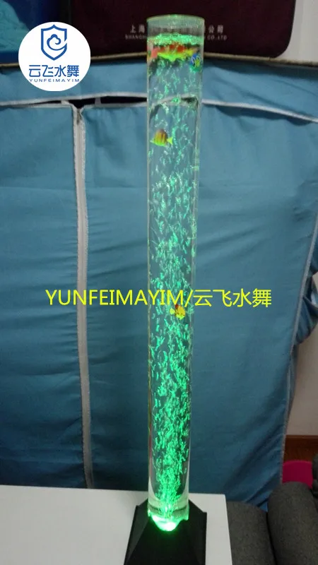 120 cm high На заказ: Водяная лампа Cannon. Пузырьковая вода ZhuDeng. Лампа для танца воды в аквариуме. Четыре лампы для воды. Бионическая лампа для рыбы. Ветра wa - Цвет: 120 cm high