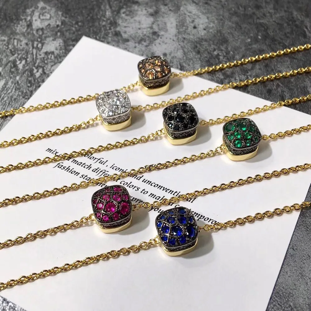 Женские дизайнерские браслеты с камнями розовое золото 2019 пробы 585