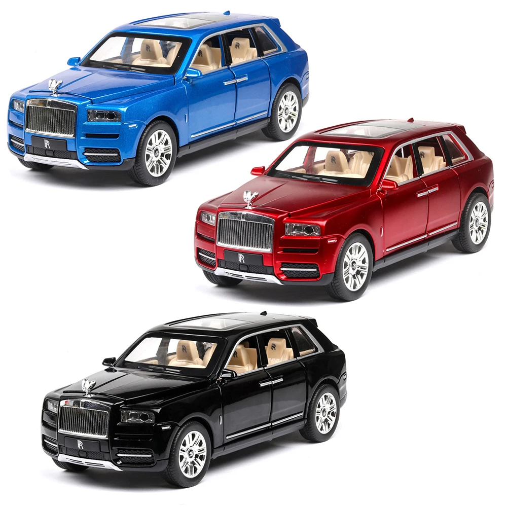 1:24 Cullinan музыкальная с подсветкой машина Diecasts игрушечный транспорт горячее