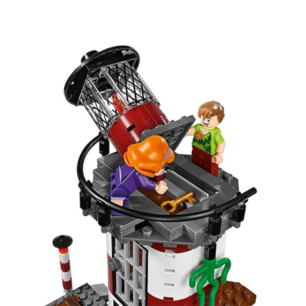 Fit Scooby Doo 75903 набор маяков с привидениями, Мини фигурки собаки, Бела 10431, обучающая модель, строительные блоки, игрушки для детей, подарок