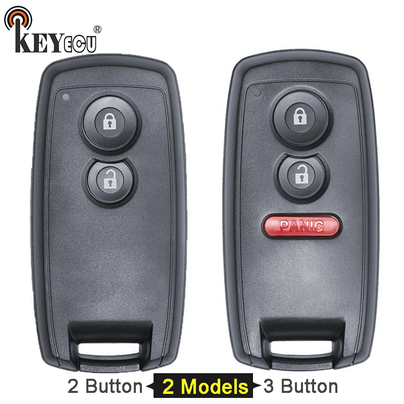 Чехол для дистанционного ключа KEYECU 10x Suzuki Grand Vitara Swift SX4 SX 4 XL 7 замена 2 /2 + 1 3 кнопки с