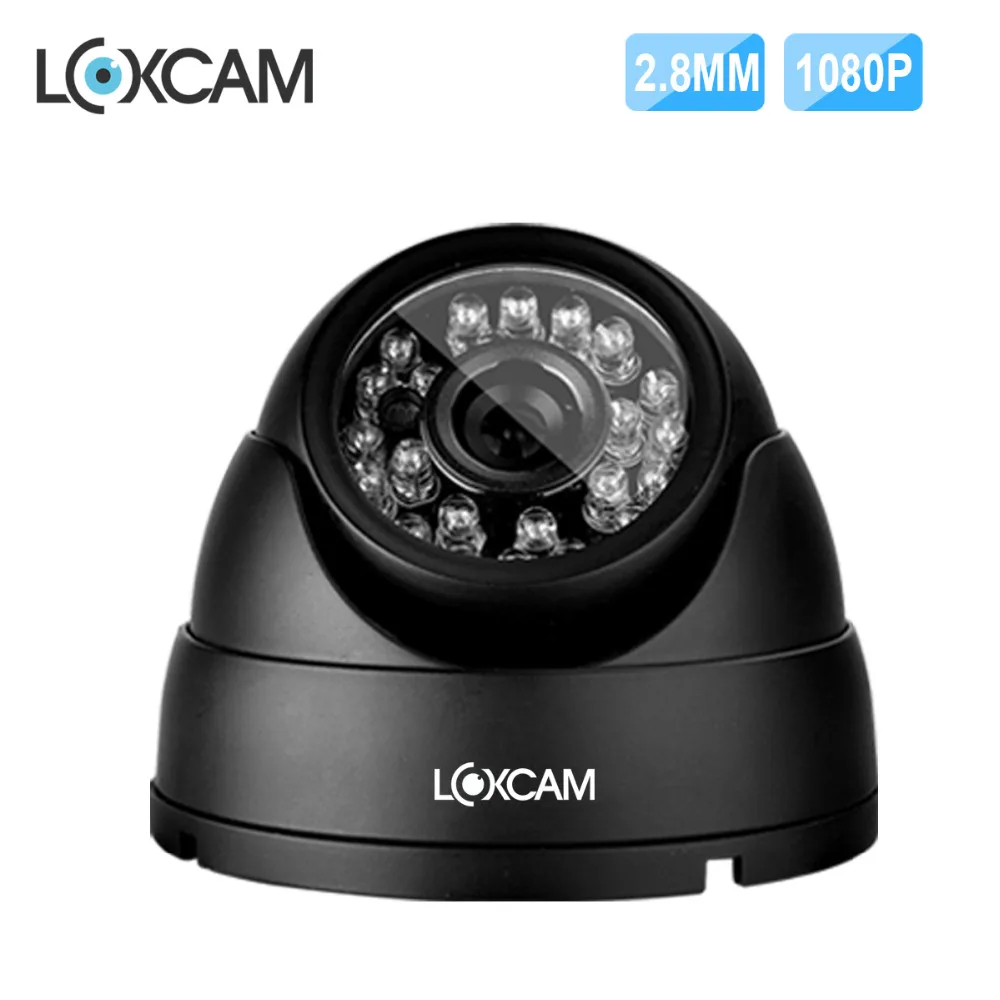 LOXCAM AHD камера CCTV Full AHD 1080P 720P металлическая IP66 камера безопасности/наружная 2MP камера видеонаблюдения 2,8 мм объектив