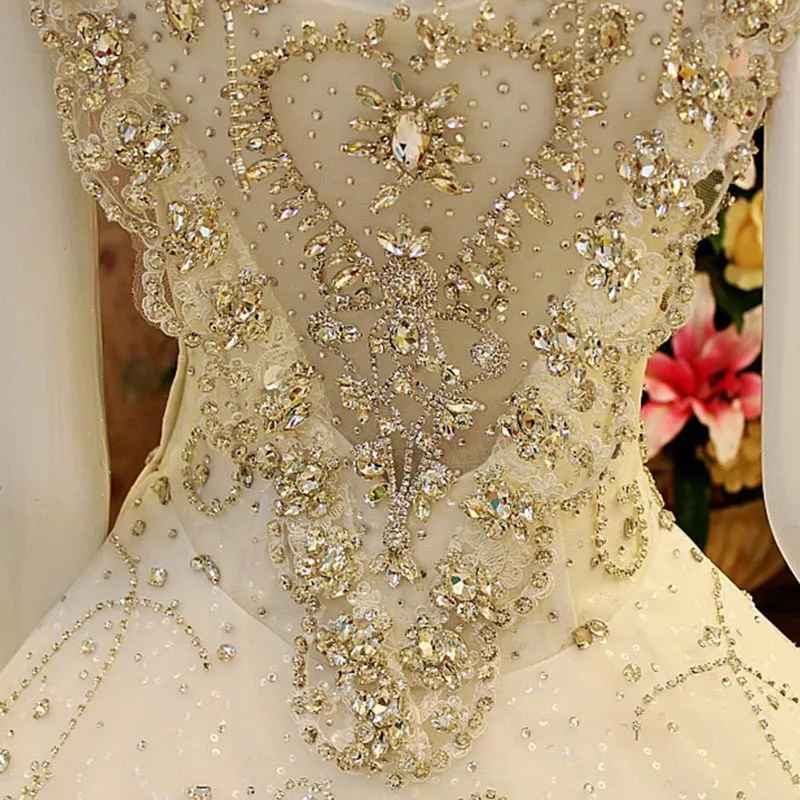Горячие Продажи Роскошный Линии 1.5 м Поезд Милая Кристалл Жемчуг Бисероплетение