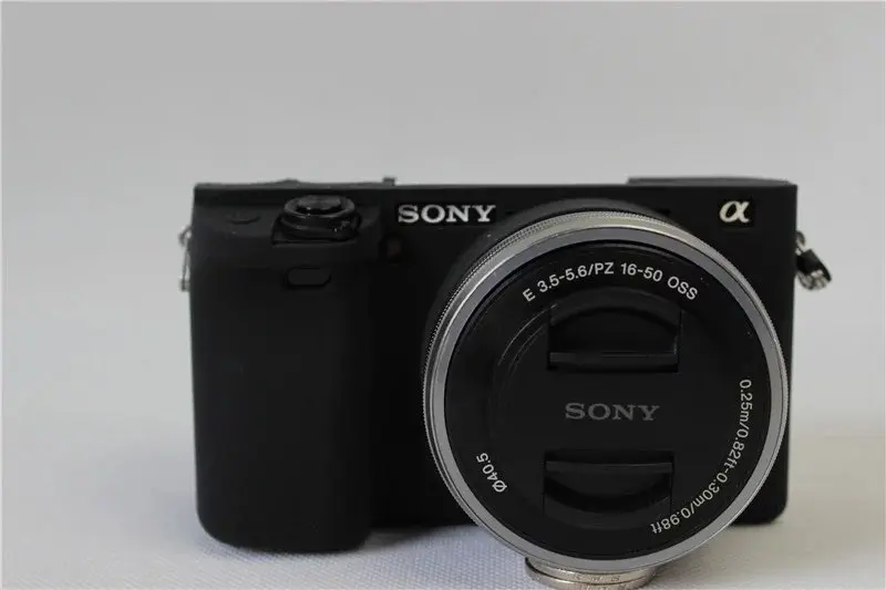 Мягкий силиконовый резиновый защитный корпус для камеры, чехол для sony Alpha A6300 A6400