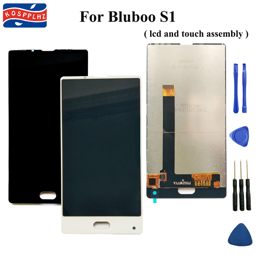 KOSPPLHZ 100% протестированный + Новый оригинальный для bluboo S1 ЖК дисплей и сенсорный